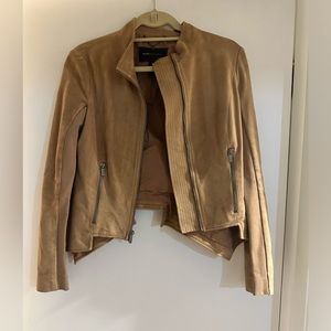 BCBG suede jacket